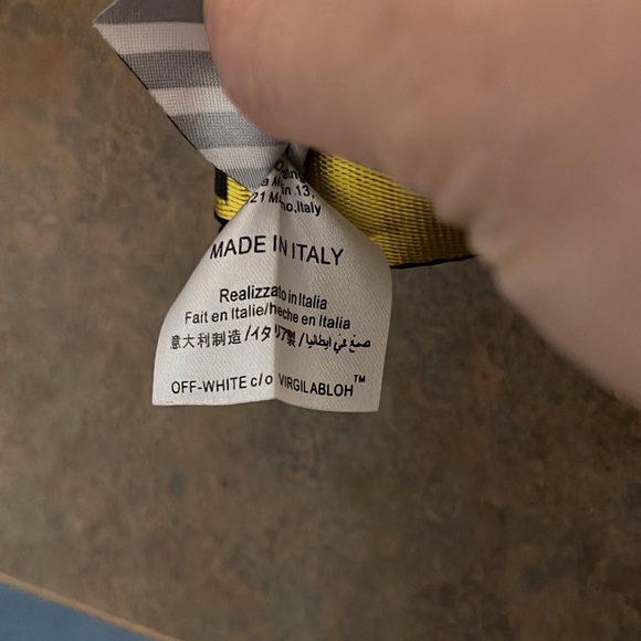 Off-White Industrial Belt, 200CM - Picture 2 of 6